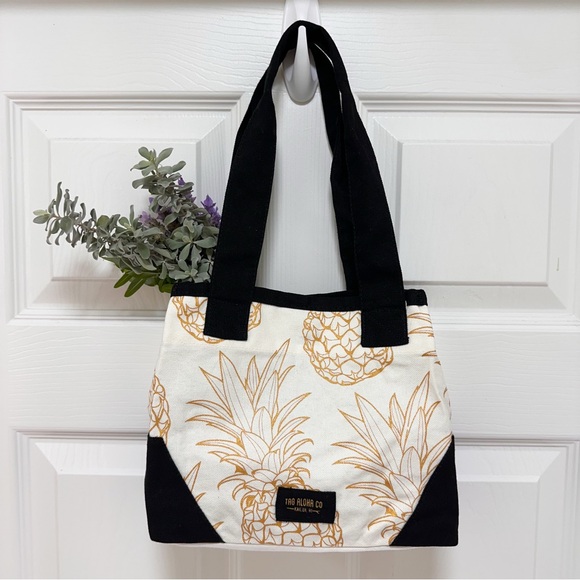 Whole Foods Hawai‘i Tag Aloha Organic Canvas Mini Tote NWT - Picture 5 of 6